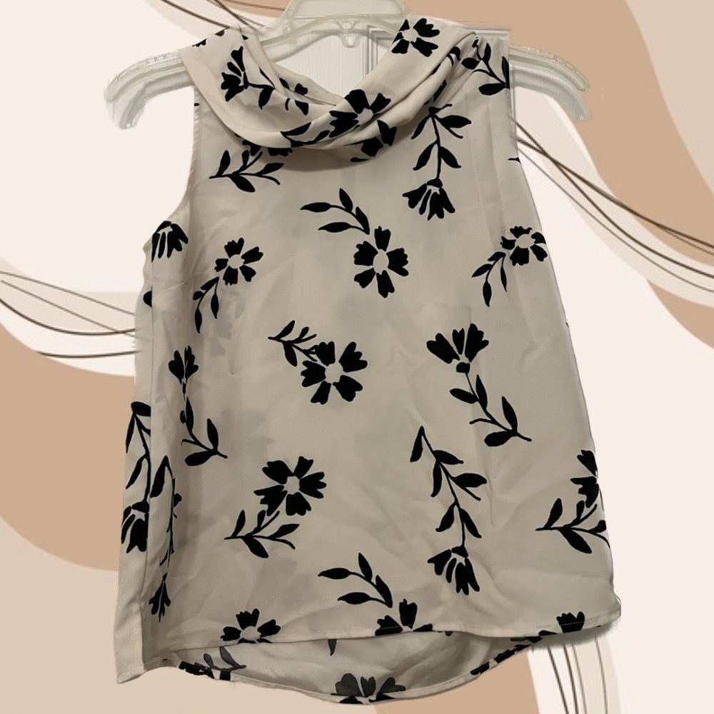 Ann Taylor womans sleeveless blouse petite xxs